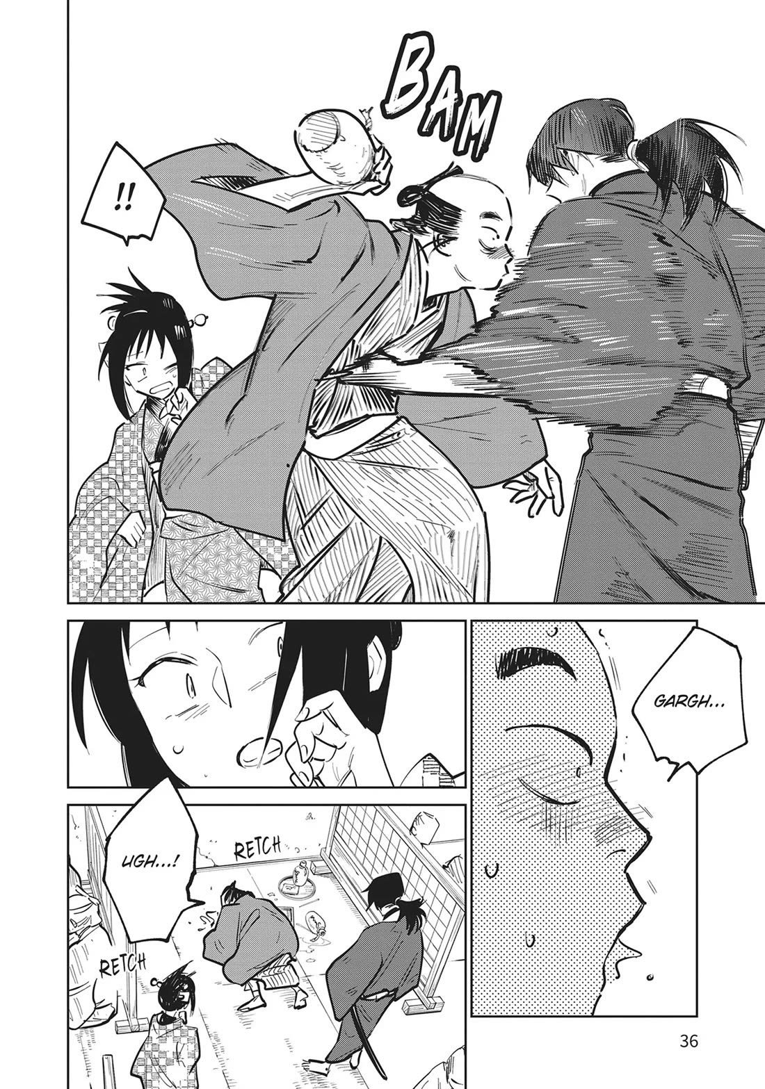 Kijin Gentoushou Chapter 30 page 35 - Chapter 30: Drunken Dreams of the Lingering Snow (1)