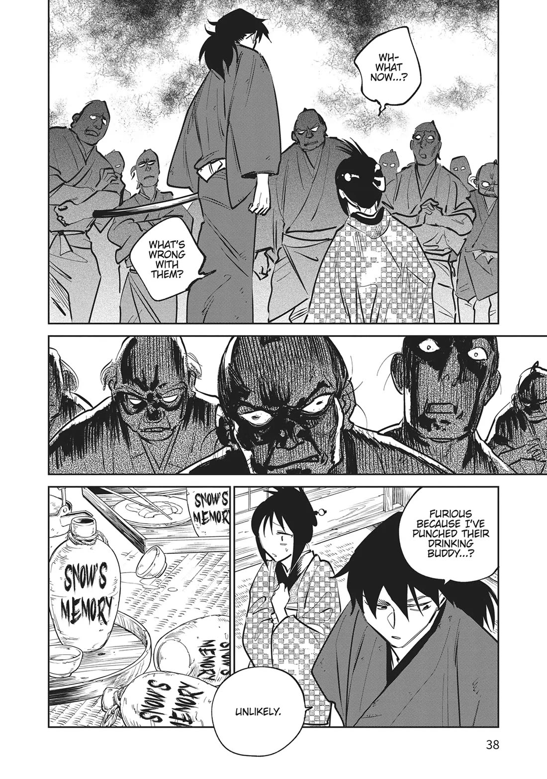 Kijin Gentoushou Chapter 30 page 37 - Chapter 30: Drunken Dreams of the Lingering Snow (1)