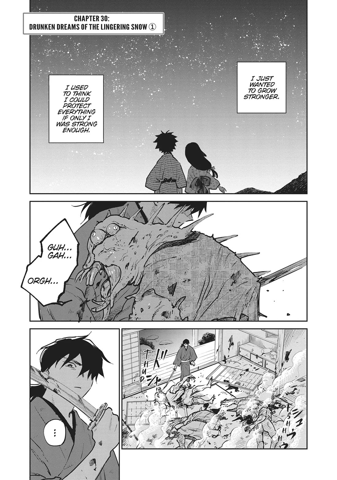 Kijin Gentoushou Chapter 30 page 4 - Chapter 30: Drunken Dreams of the Lingering Snow (1)