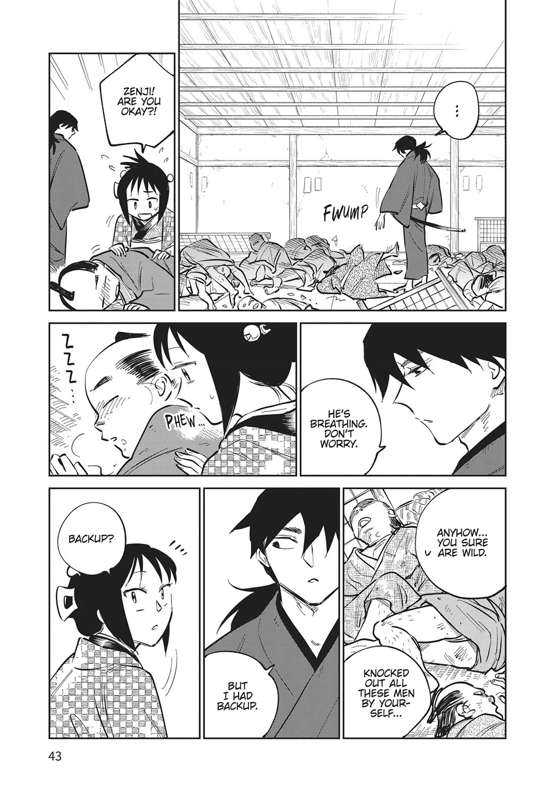 Kijin Gentoushou Chapter 30 page 42 - Chapter 30: Drunken Dreams of the Lingering Snow (1)