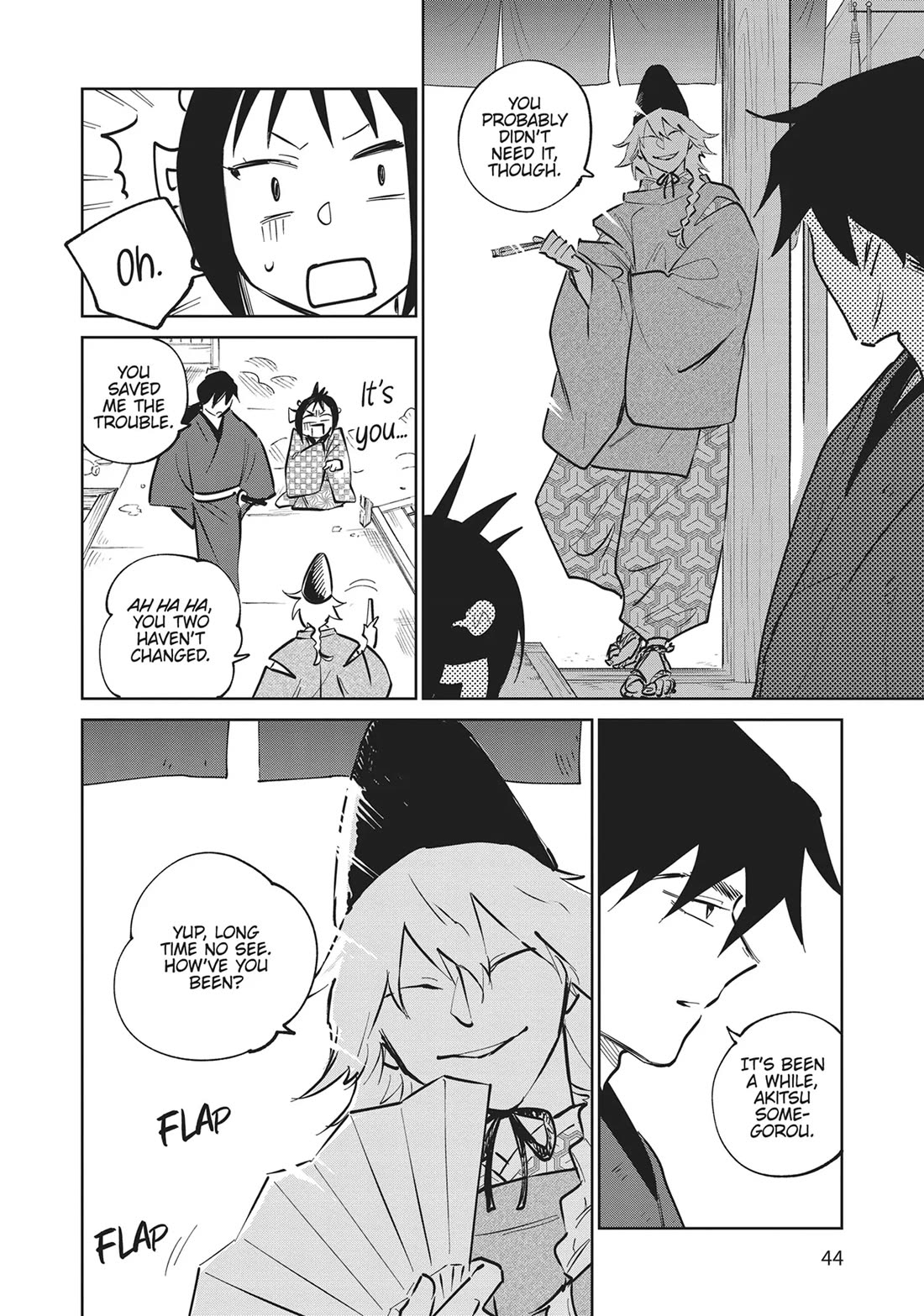 Kijin Gentoushou Chapter 30 page 43 - Chapter 30: Drunken Dreams of the Lingering Snow (1)