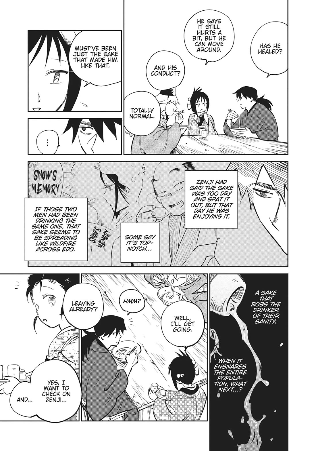 Kijin Gentoushou Chapter 31 page 25 - Chapter 31: Drunken Dreams of the Lingering Snow (2)