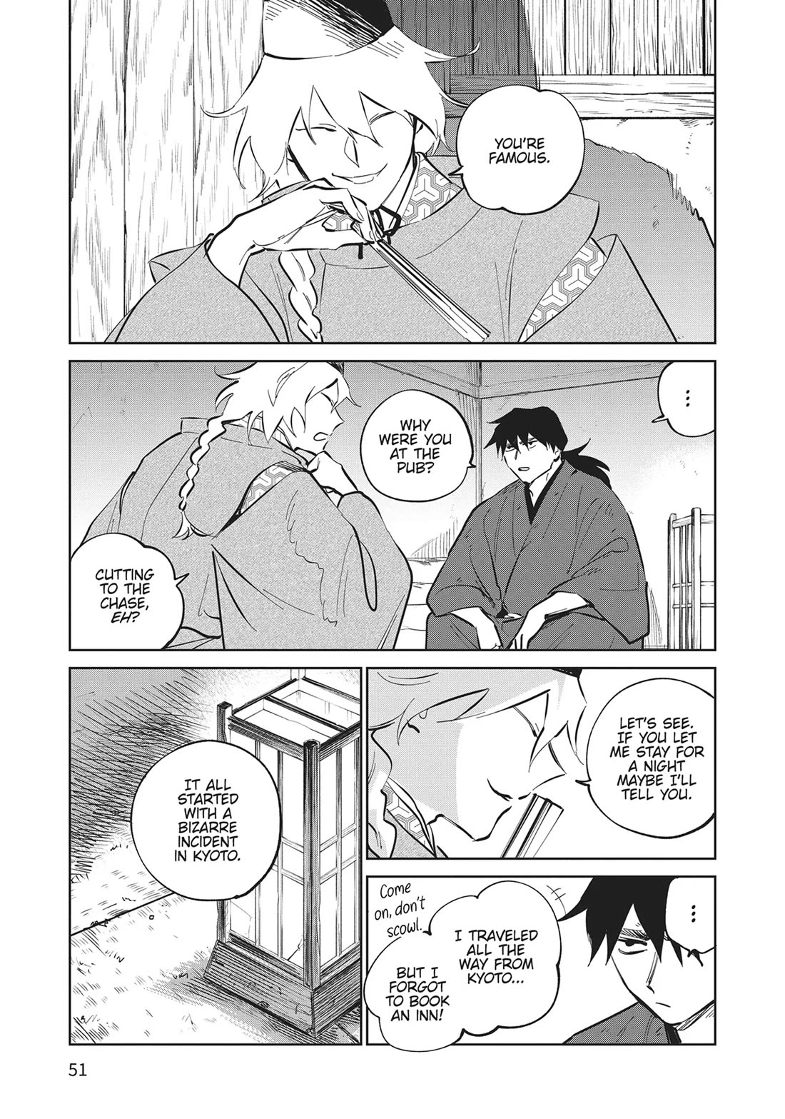 Kijin Gentoushou Chapter 31 page 7 - Chapter 31: Drunken Dreams of the Lingering Snow (2)