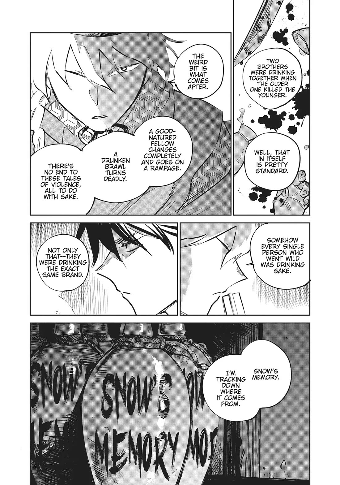 Kijin Gentoushou Chapter 31 page 8 - Chapter 31: Drunken Dreams of the Lingering Snow (2)