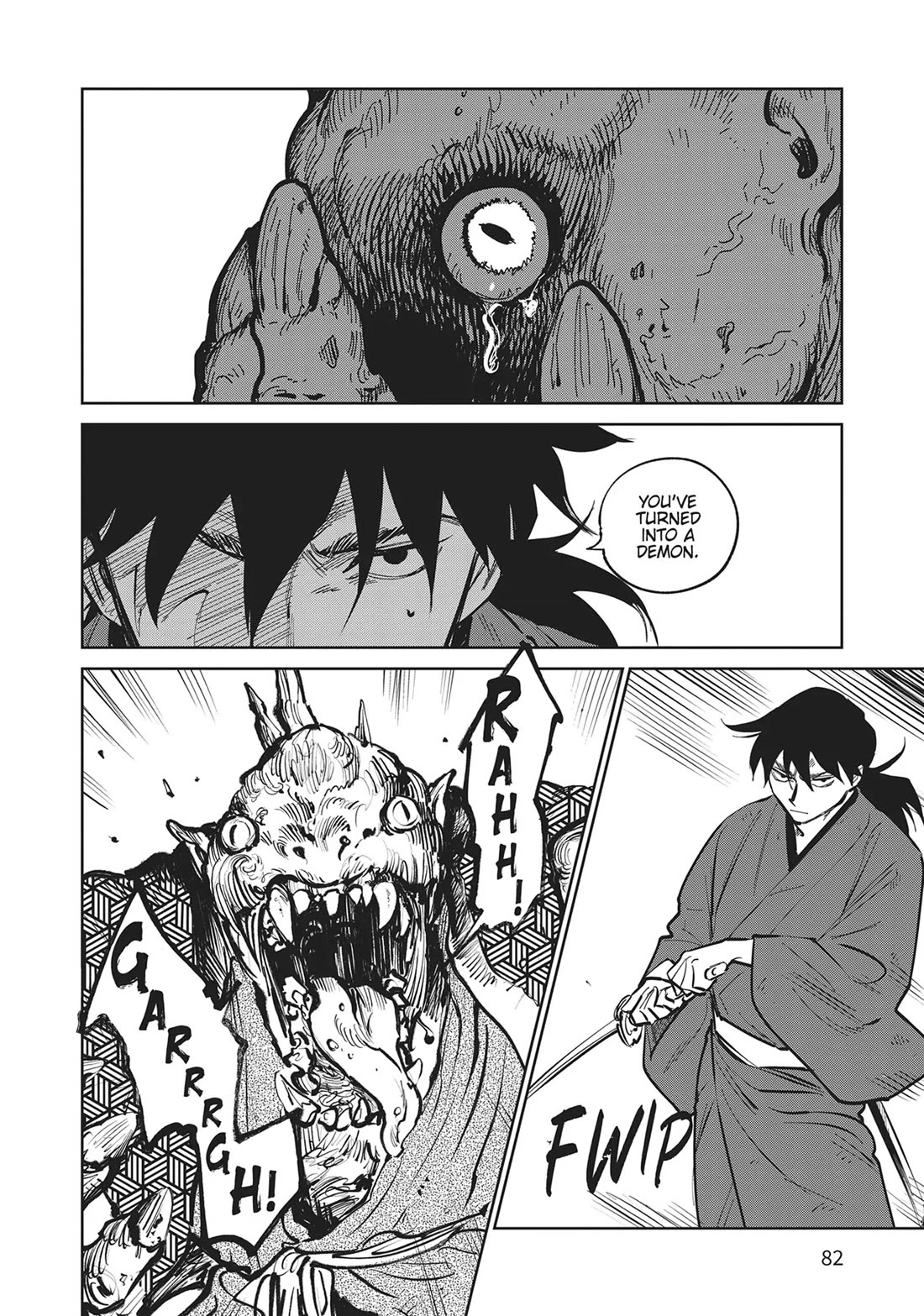 Kijin Gentoushou Chapter 32 page 10 - Chapter 32: Drunken Dreams of the Lingering Snow (3)