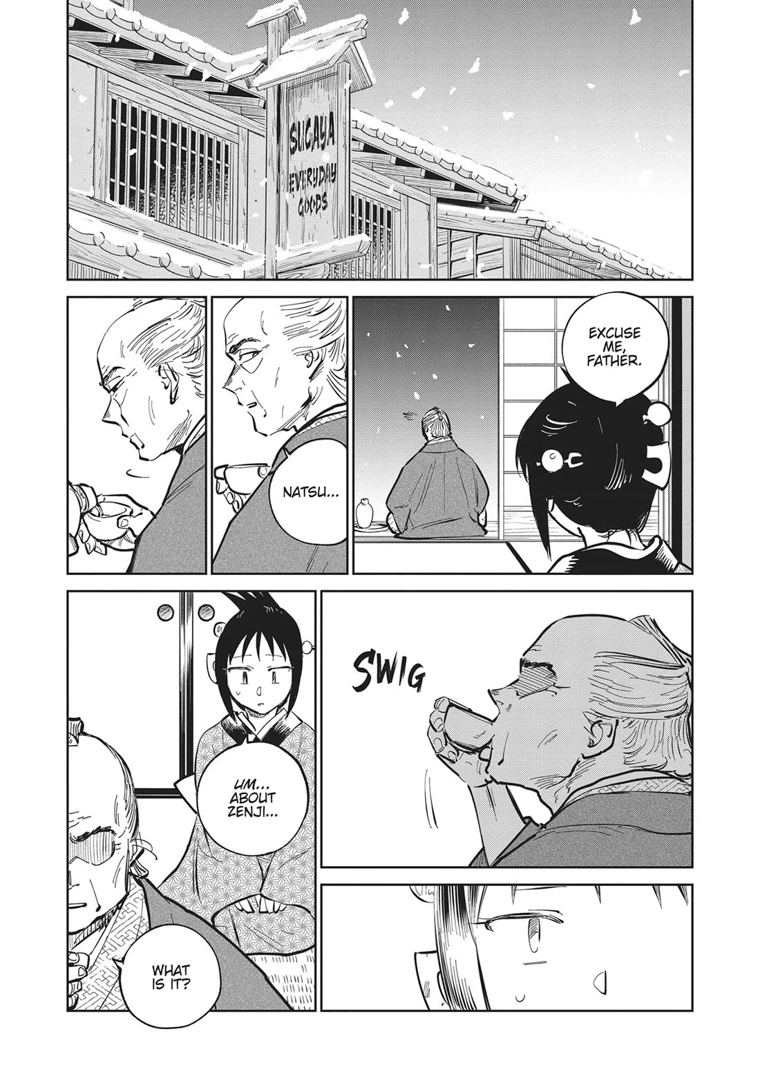 Kijin Gentoushou Chapter 32 page 31 - Chapter 32: Drunken Dreams of the Lingering Snow (3)