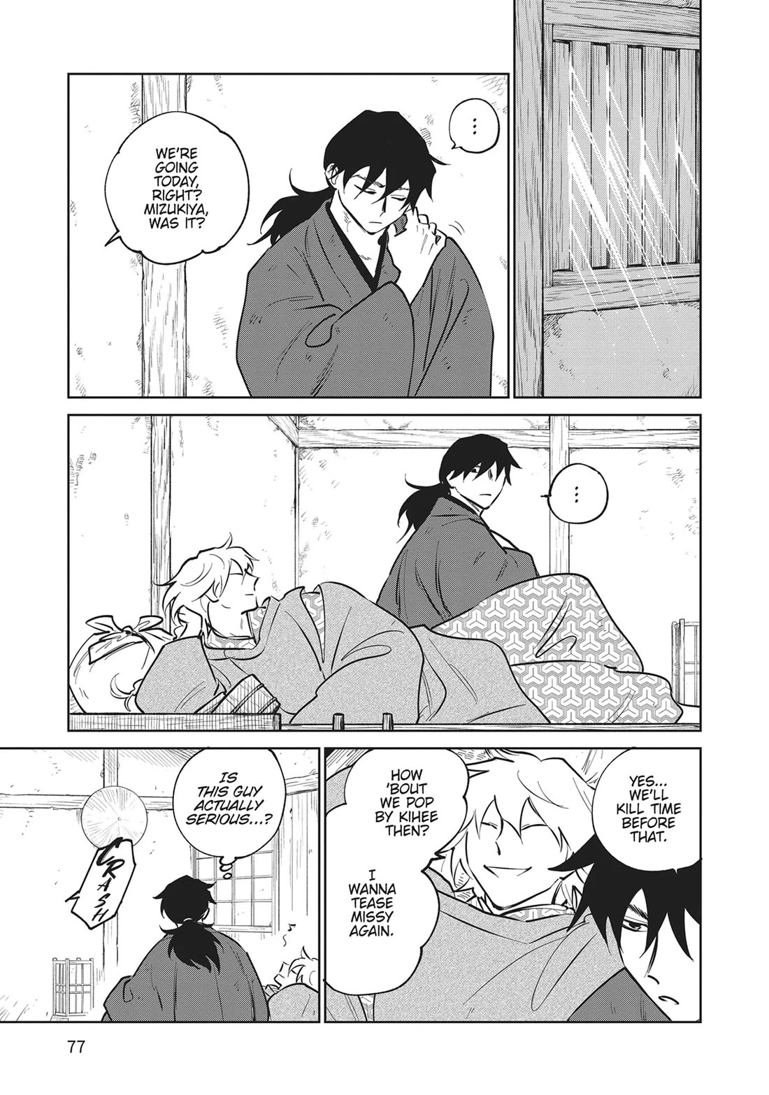 Kijin Gentoushou Chapter 32 page 5 - Chapter 32: Drunken Dreams of the Lingering Snow (3)