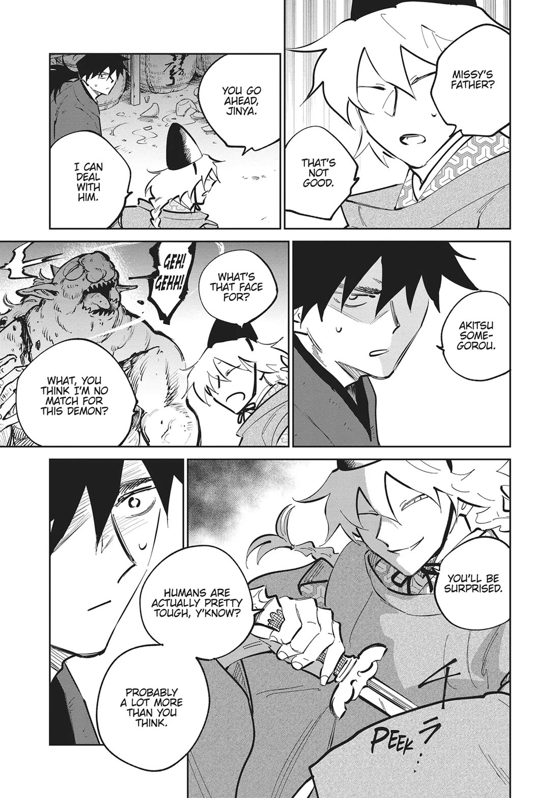 Kijin Gentoushou Chapter 33 page 15 - Chapter 33: Drunken Dreams of the Lingering Snow (4)