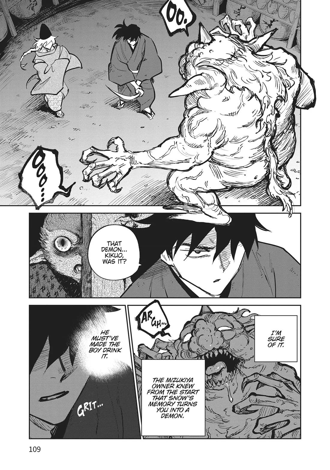 Kijin Gentoushou Chapter 33 page 3 - Chapter 33: Drunken Dreams of the Lingering Snow (4)