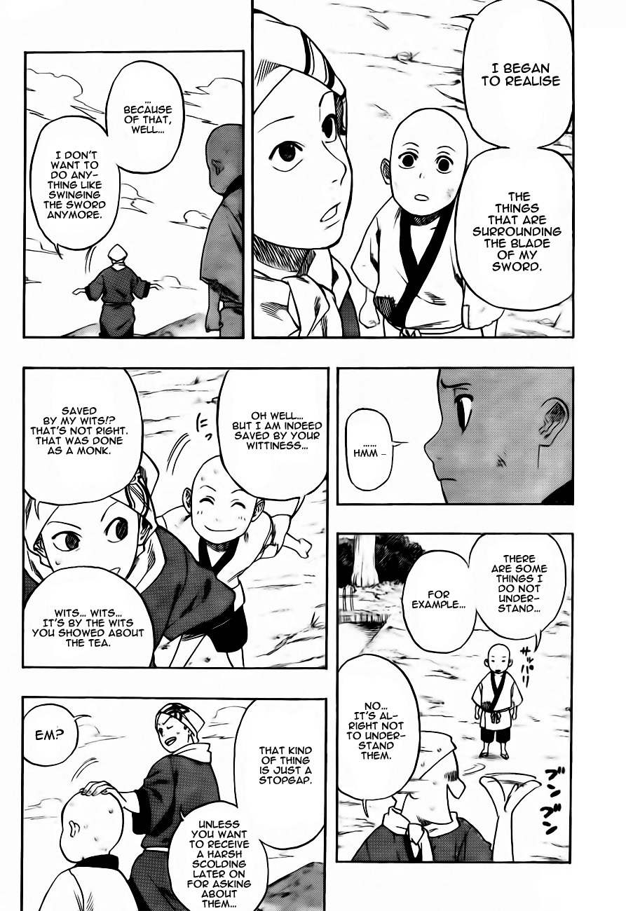 Kikai-Banashi Hanasaka Ikkyuu Chapter 1 page 20 - Chapter 1: Sharp Sword, Bladeless Sword