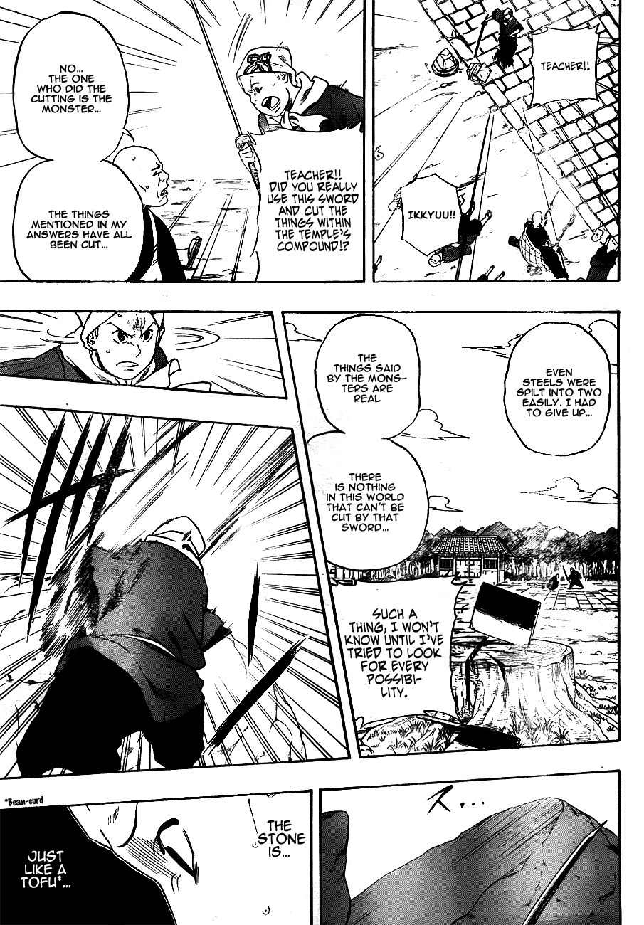 Kikai-Banashi Hanasaka Ikkyuu Chapter 1 page 38 - Chapter 1: Sharp Sword, Bladeless Sword