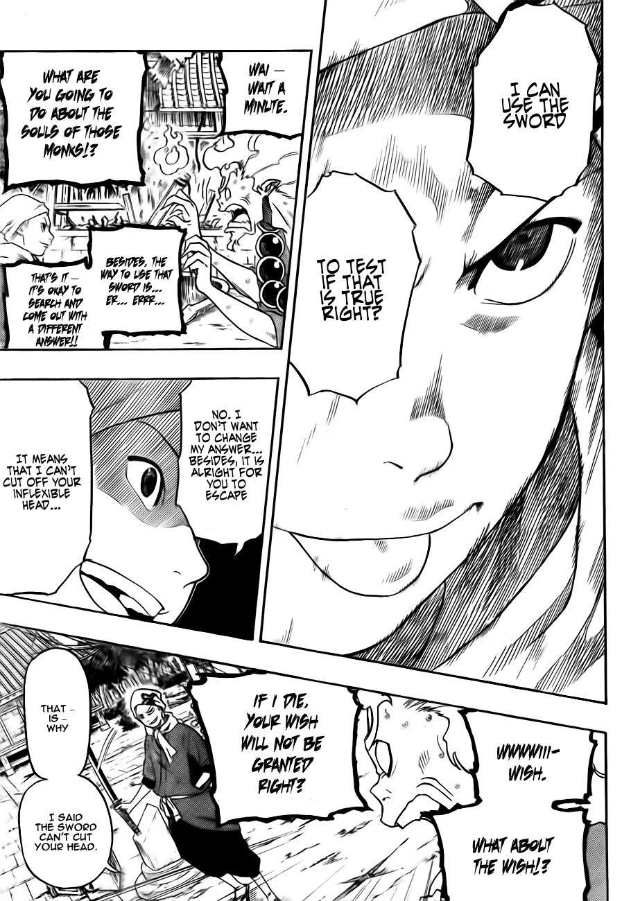 Kikai-Banashi Hanasaka Ikkyuu Chapter 1 page 44 - Chapter 1: Sharp Sword, Bladeless Sword