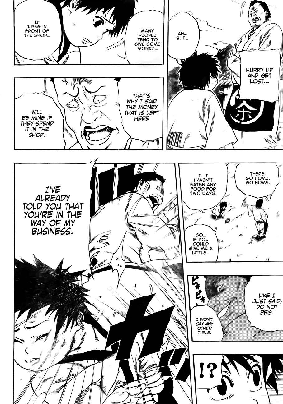 Kikai-Banashi Hanasaka Ikkyuu Chapter 1 page 8 - Chapter 1: Sharp Sword, Bladeless Sword