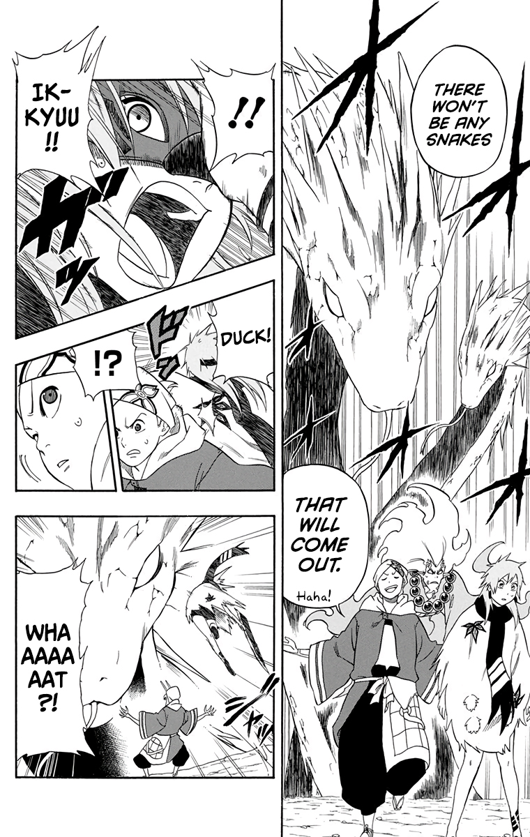 Kikai-Banashi Hanasaka Ikkyuu Chapter 13 page 11 - Chapter 13: "Ikkyuu" and "Souzu Orochi"