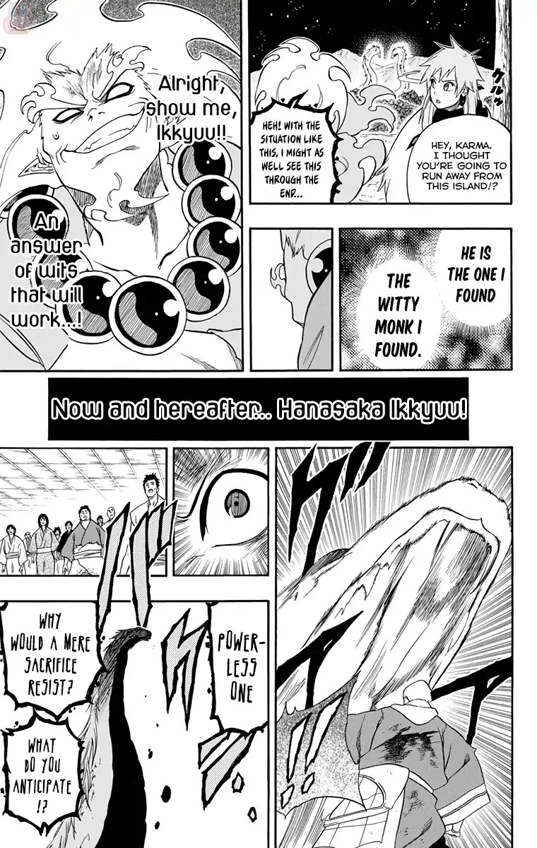 Kikai-Banashi Hanasaka Ikkyuu Chapter 15 page 8 - Chapter 15: "Ikkyuu" and "Strange Stories of Wits" [END]