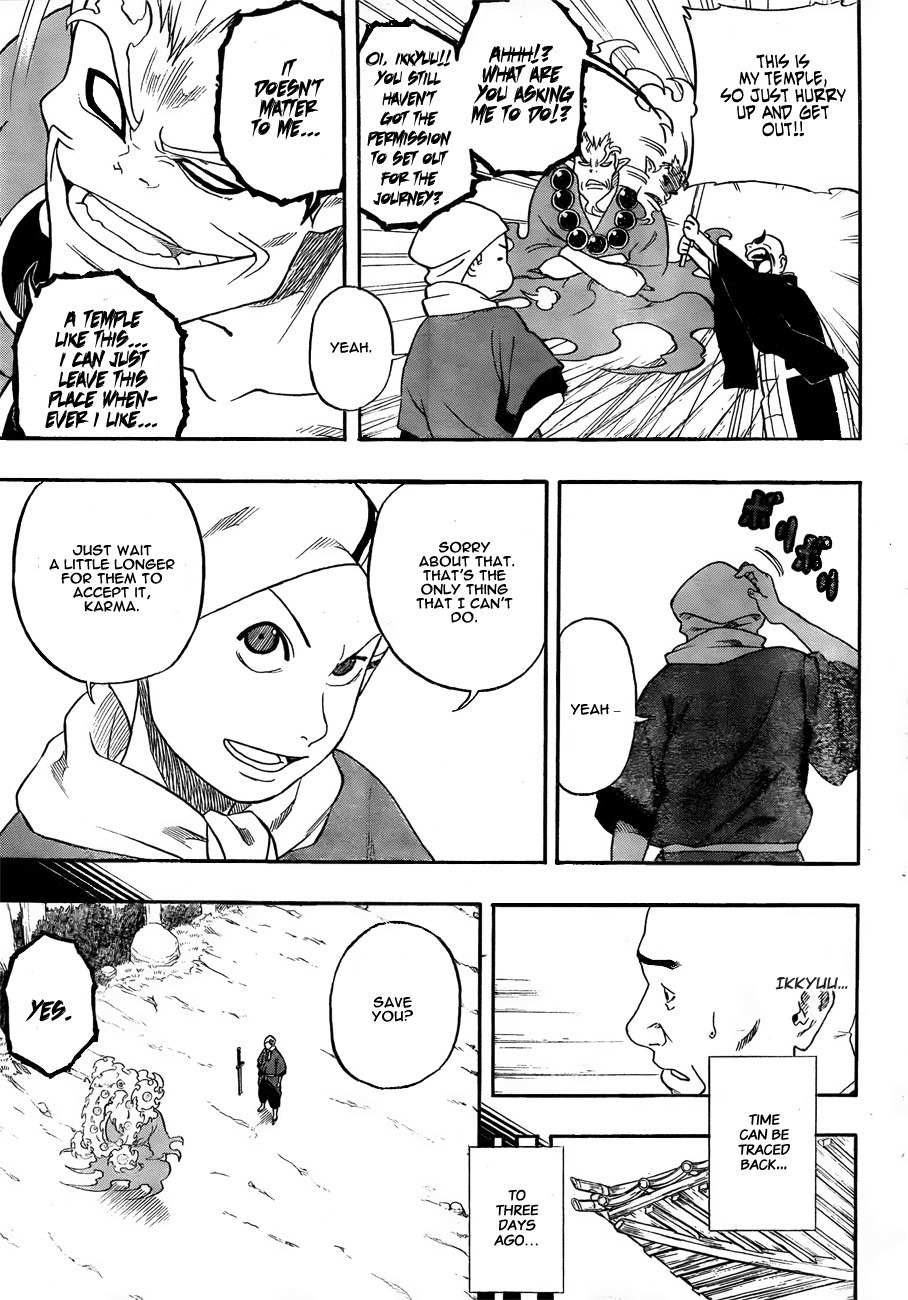 Kikai-Banashi Hanasaka Ikkyuu Chapter 2 page 5 - Chapter 2: "Ikkyuu" And "The Flower Of Salvation"