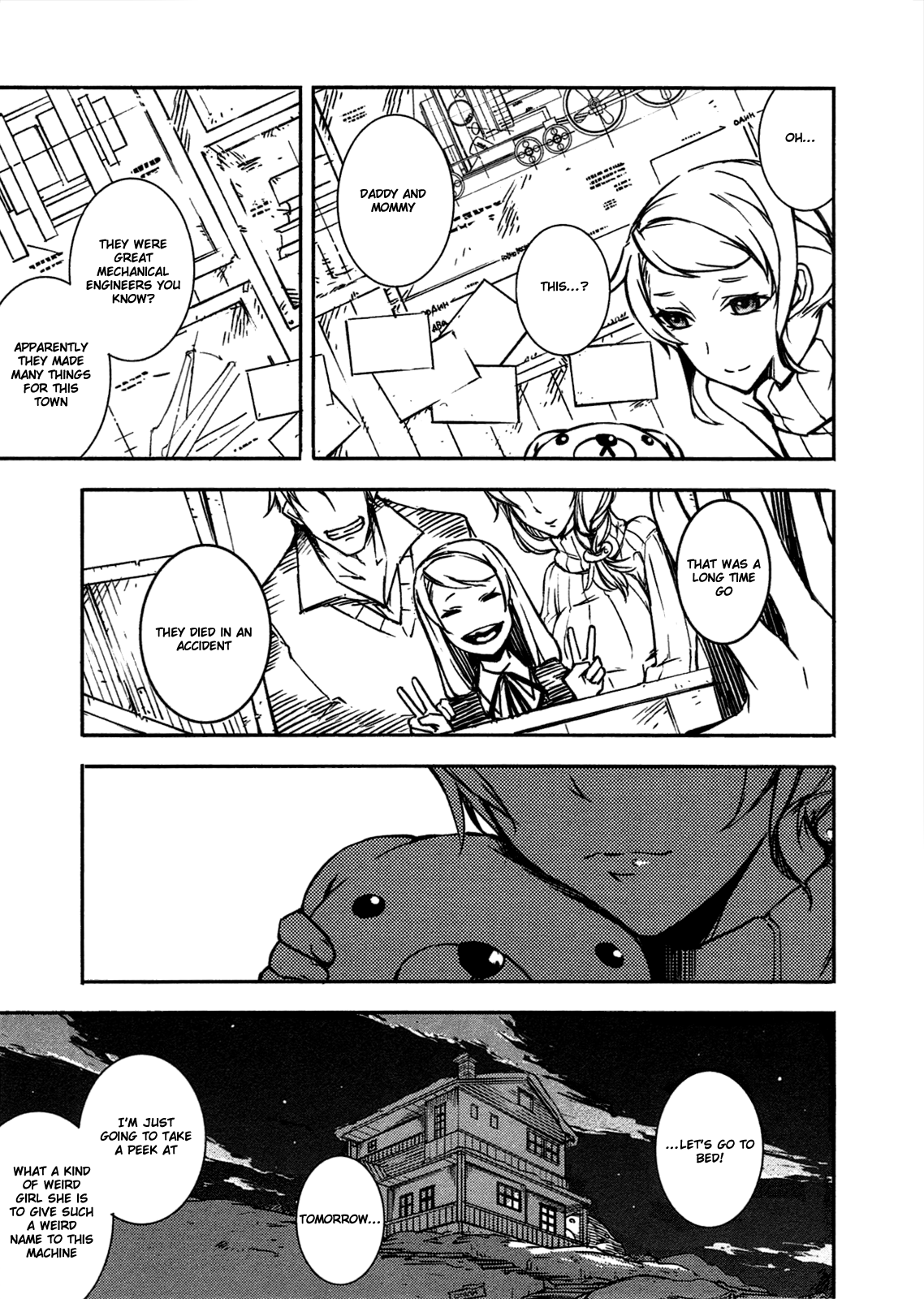 Kikai Shikake no Meldina Chapter 1.3 page 14 - Chapter 1 v3 : Girl and Machine