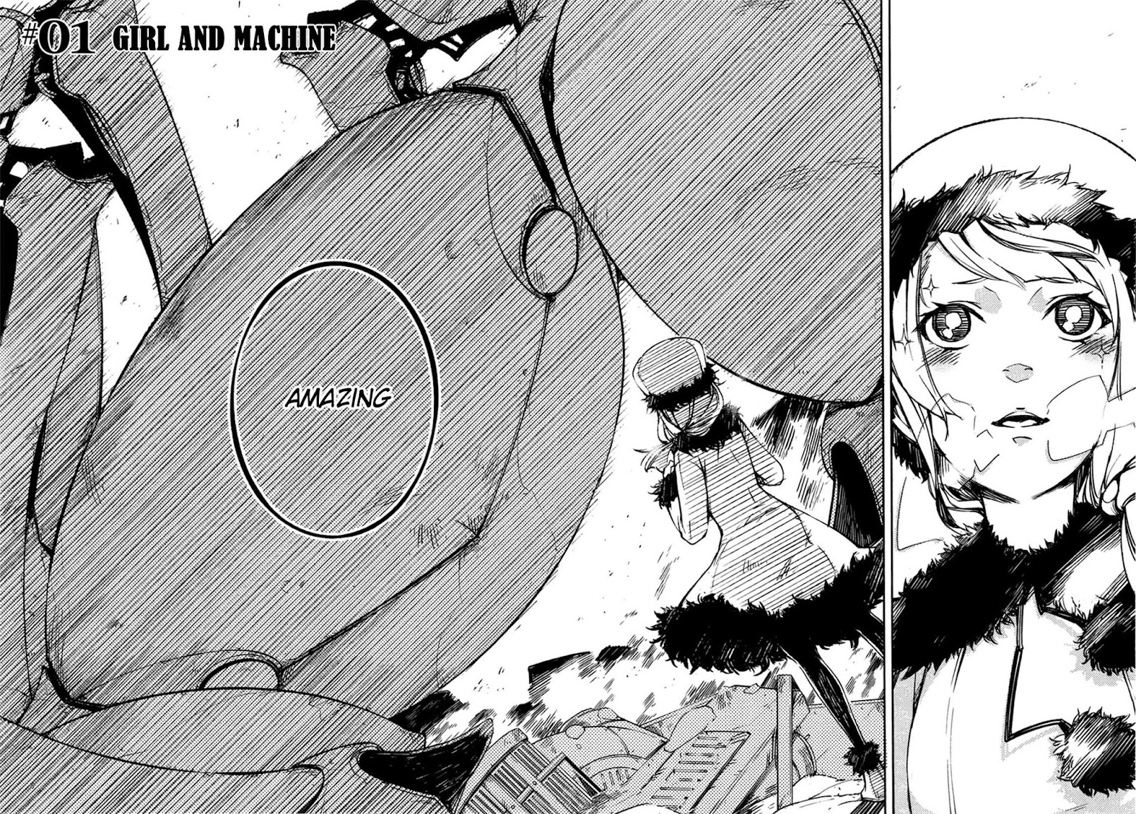 Kikai Shikake no Meldina Chapter 1.3 page 4 - Chapter 1 v3 : Girl and Machine