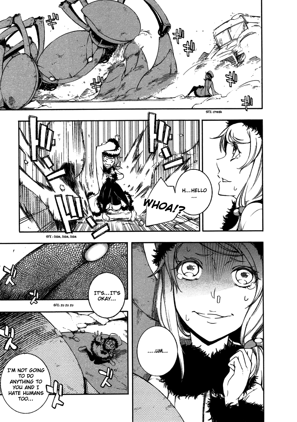Kikai Shikake no Meldina Chapter 1.3 page 6 - Chapter 1 v3 : Girl and Machine