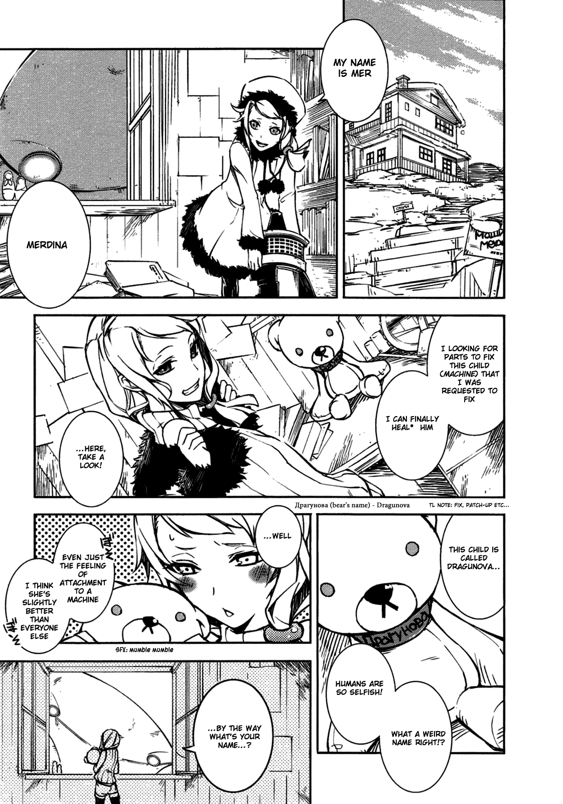Kikai Shikake no Meldina Chapter 1.3 page 8 - Chapter 1 v3 : Girl and Machine