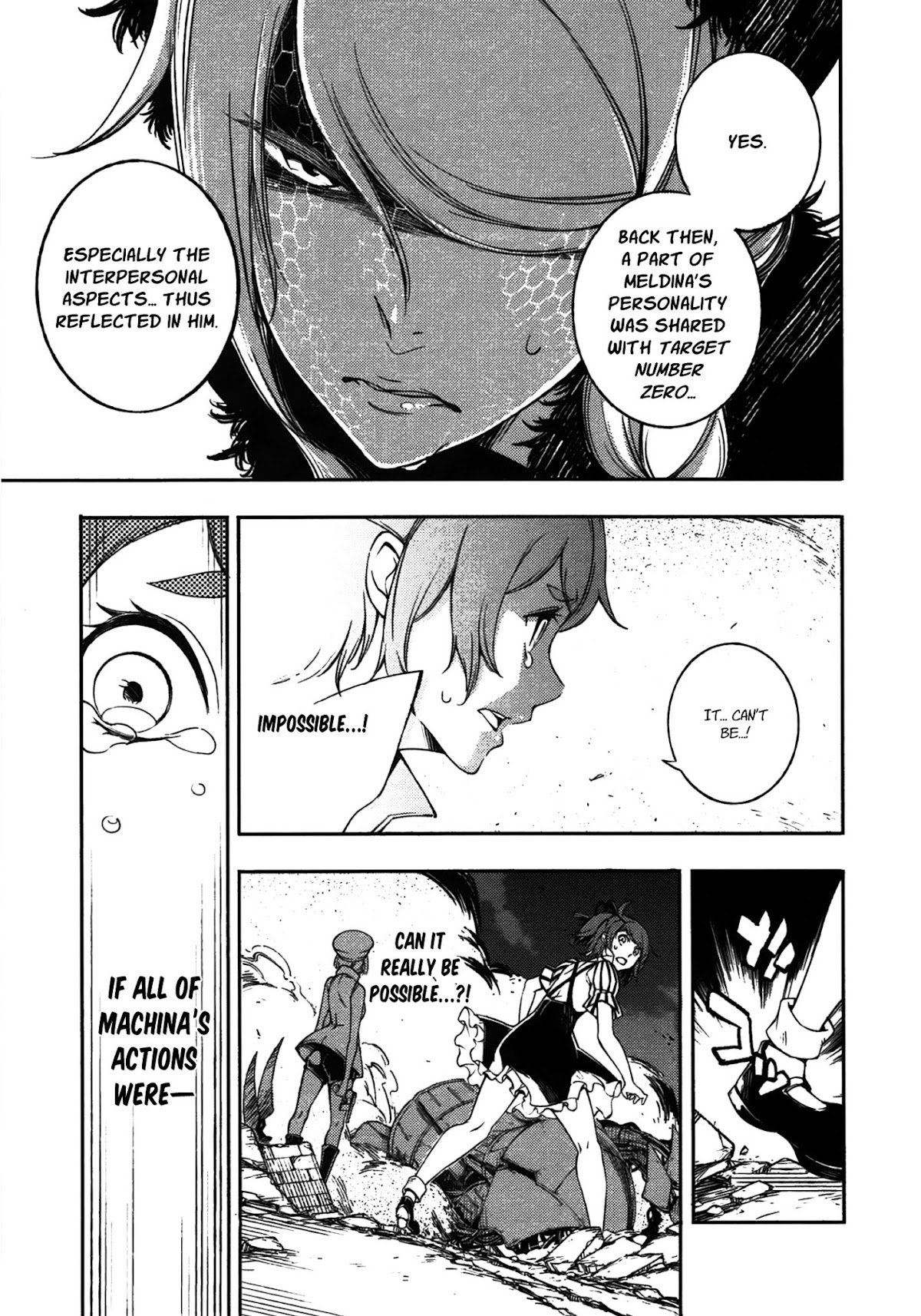 Kikai Shikake no Meldina Chapter 7.3 page 17 - Chapter 7 v3 : 「A Trembling Reunion, A Melting Blank」