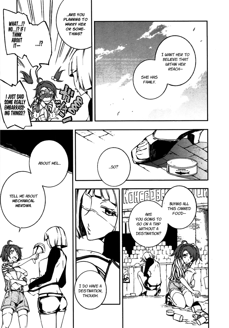 Kikai Shikake no Meldina Chapter 9.3 page 21 - Chapter 9 v3 : 「Their Reasons」
