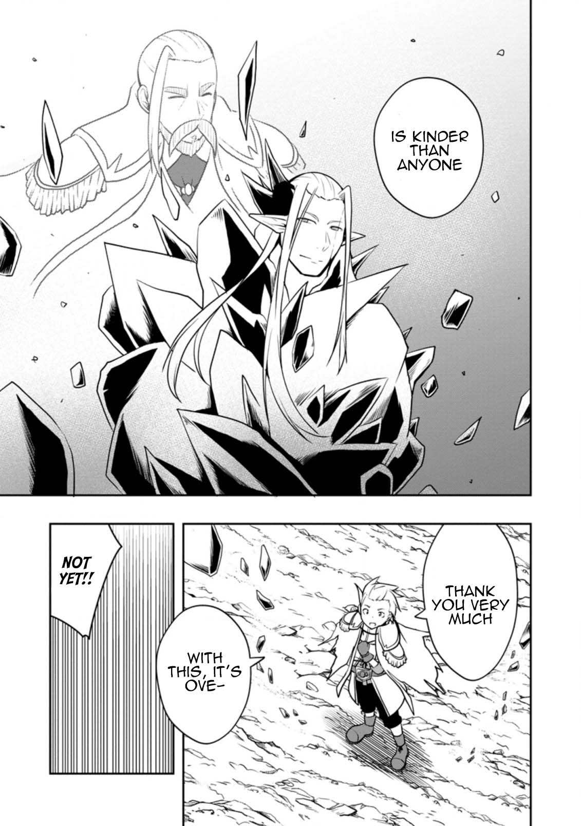 Kikaku Hazure no Eiyuu ni Sodate Rareta, Joushiki Hazure no Mahou Kenshi Chapter 25 page 13 - Chapter 25 [END]