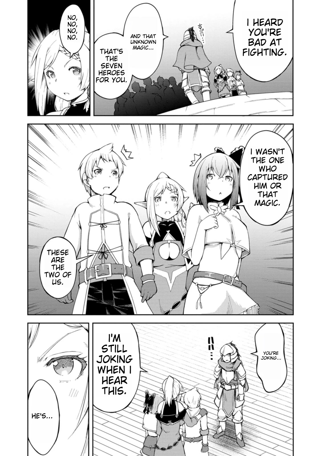 Kikaku Hazure no Eiyuu ni Sodate Rareta, Joushiki Hazure no Mahou Kenshi Chapter 7 page 8 - Chapter 7