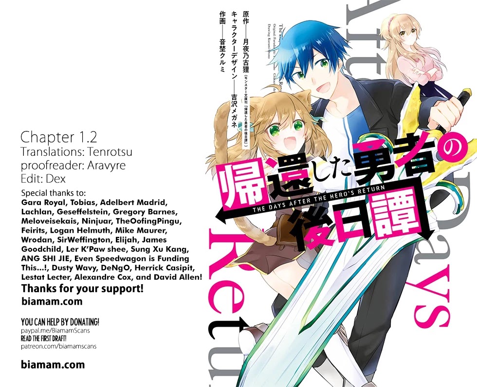 Kikanshita Yuusha no Gojitsudan Chapter 1.2 page 33 - Chapter 1.2: The Return of the Hero