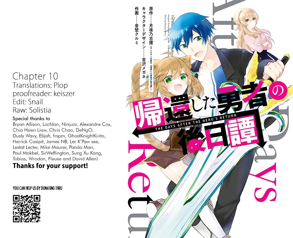 Kikanshita Yuusha no Gojitsudan Chapter 10 page 1 - Chapter 10