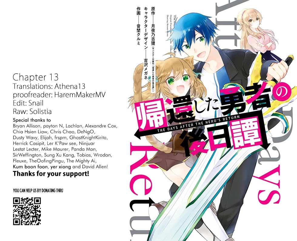 Kikanshita Yuusha no Gojitsudan Chapter 13 page 1 - Chapter 13