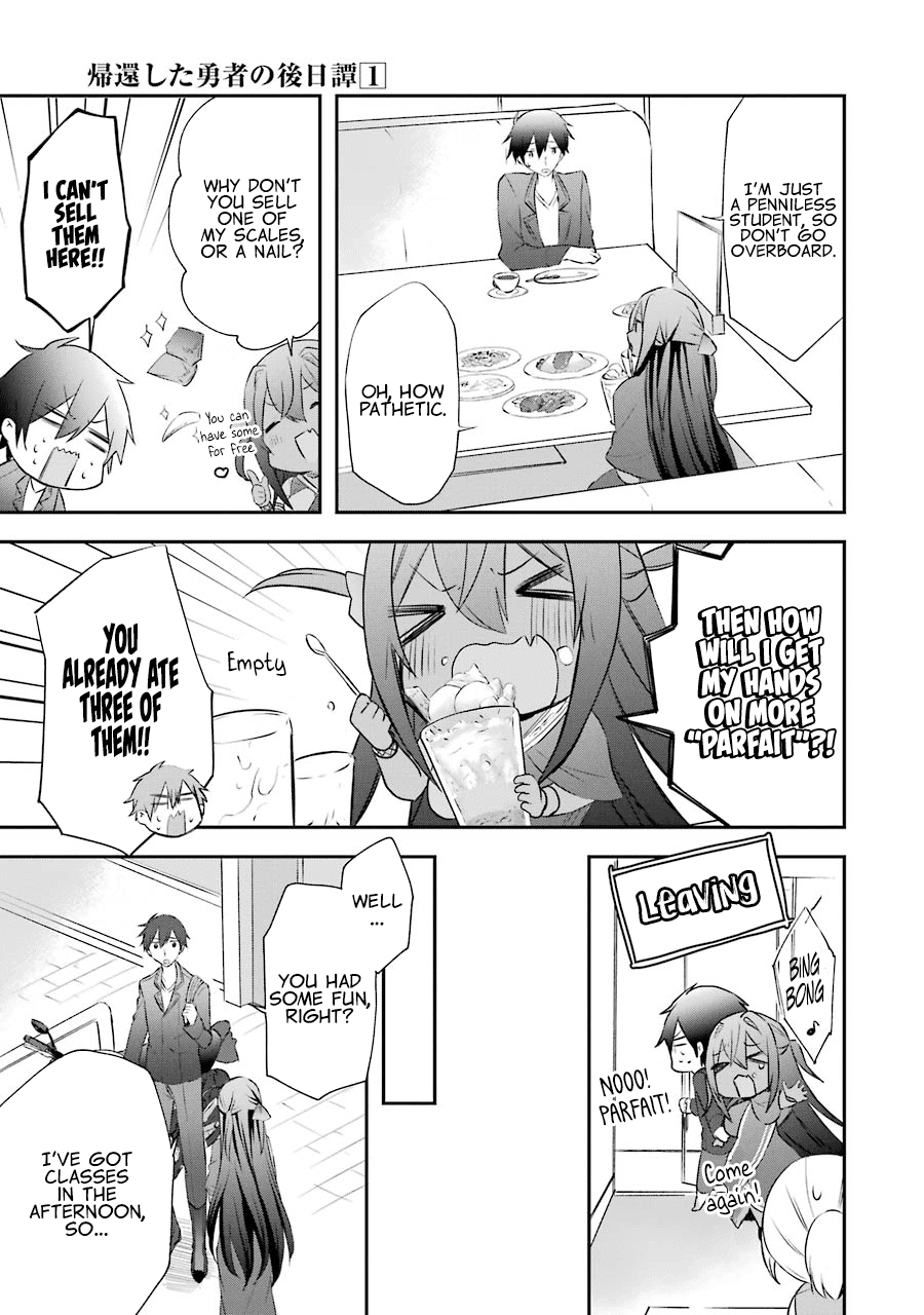 Kikanshita Yuusha no Gojitsudan Chapter 4 page 21 - Chapter 4: The Hero and the Black Dragon