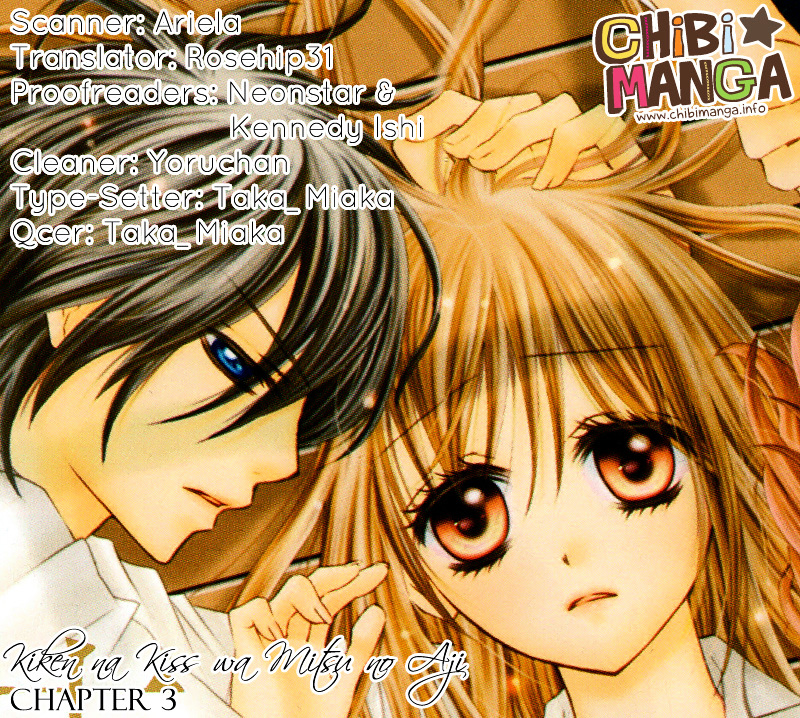 Kiken na Kiss wa Mitsu no Aji Chapter 3 page 1 - Chapter 3 : [End]