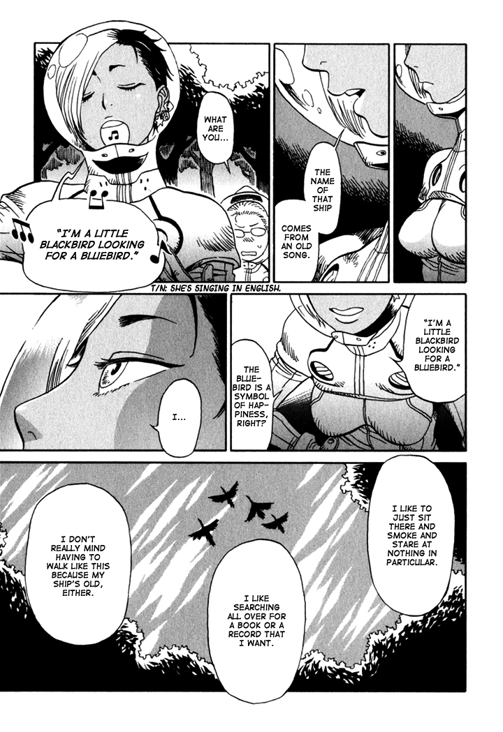 Kikimimi Zukan Chapter 7 page 13 - Chapter 7: The Blackbird's Trip