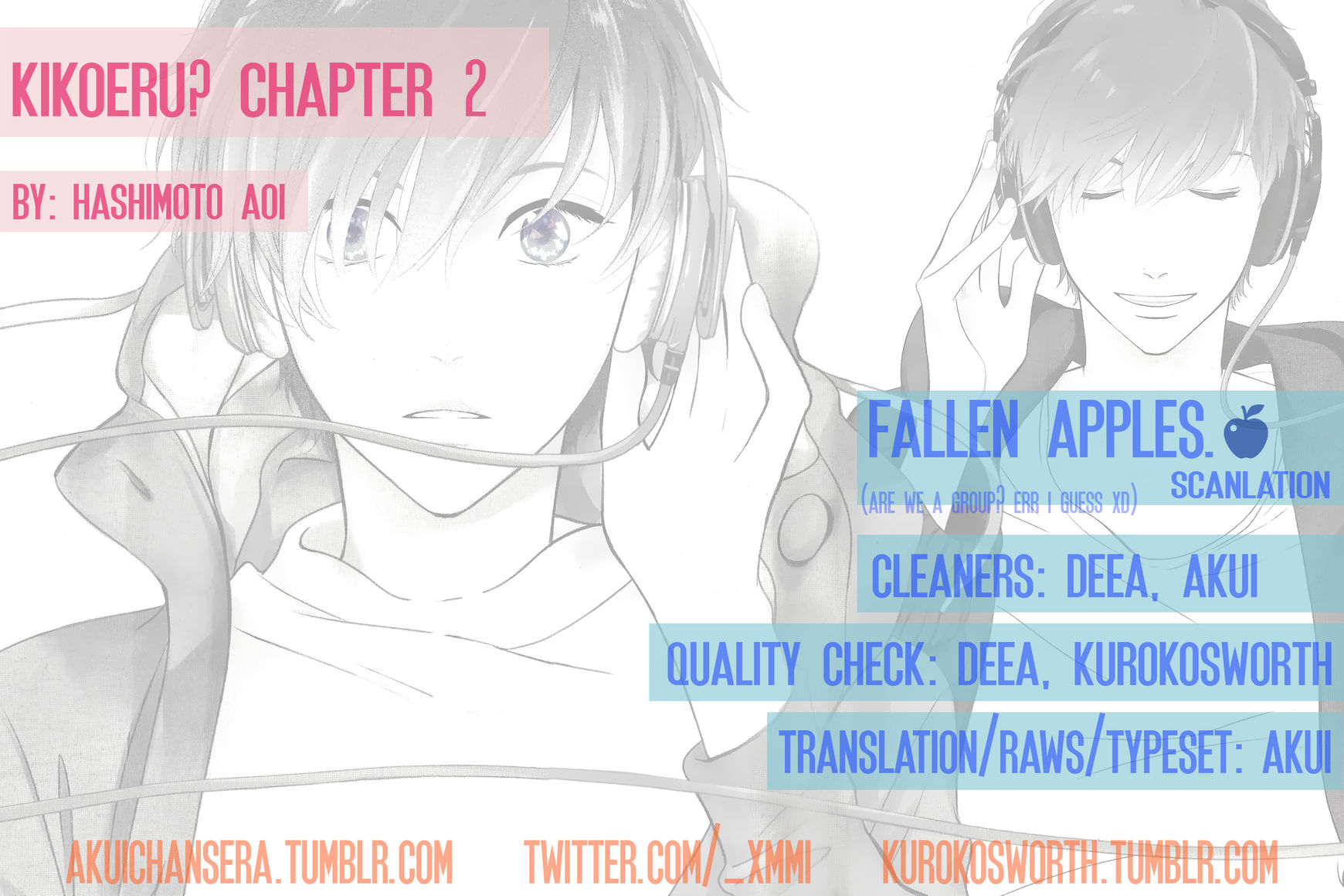 Kikoeru? Chapter 2 page 3 - Chapter 2