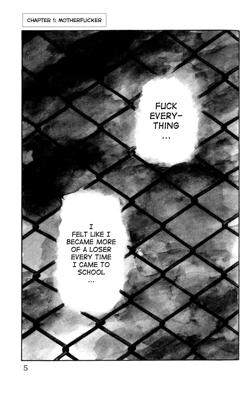 Kiku Chapter 1 page 6 - Chapter 1: Motherfucker