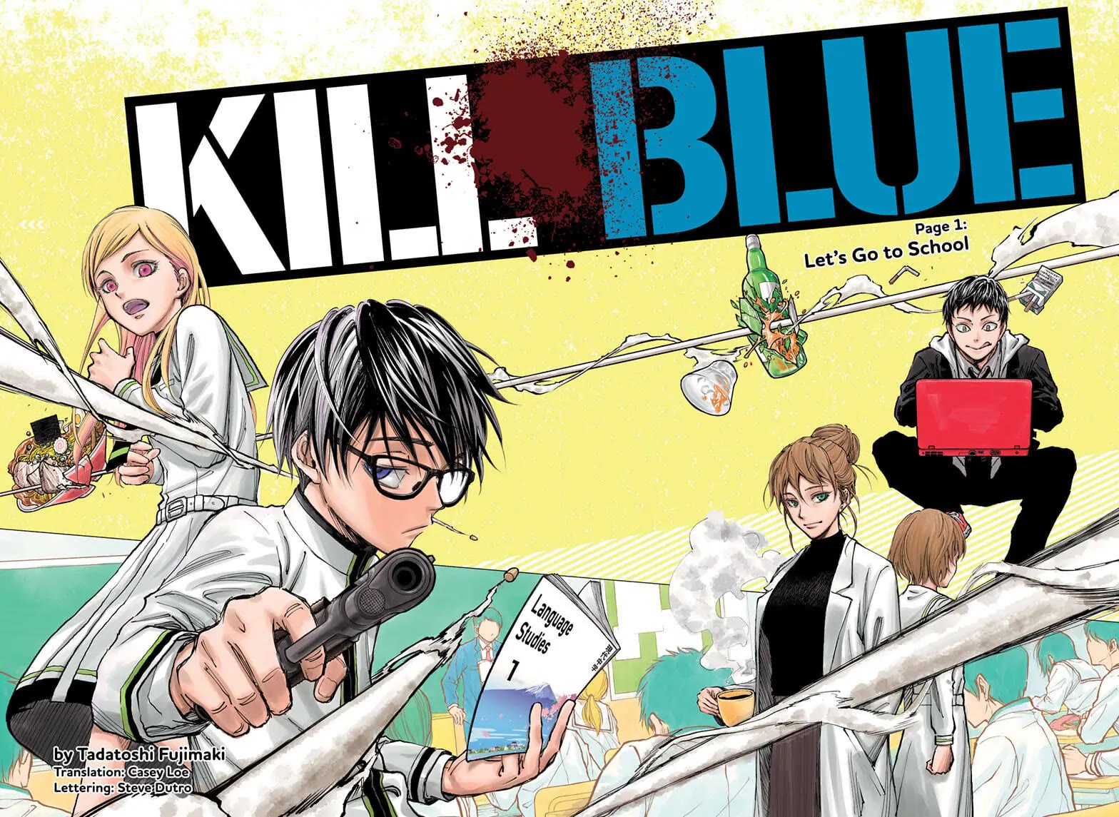 Kill Blue Chapter 1 page 2 - Chapter 1