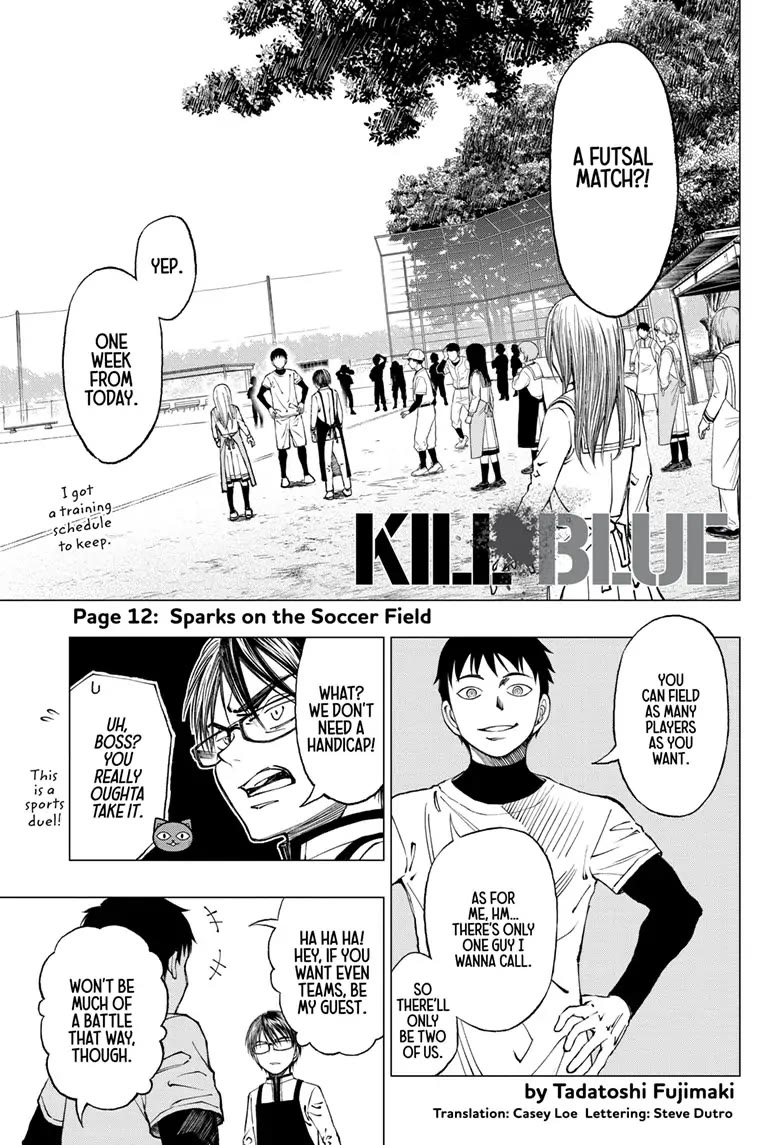 Kill Blue Chapter 12 page 1 - Chapter 12