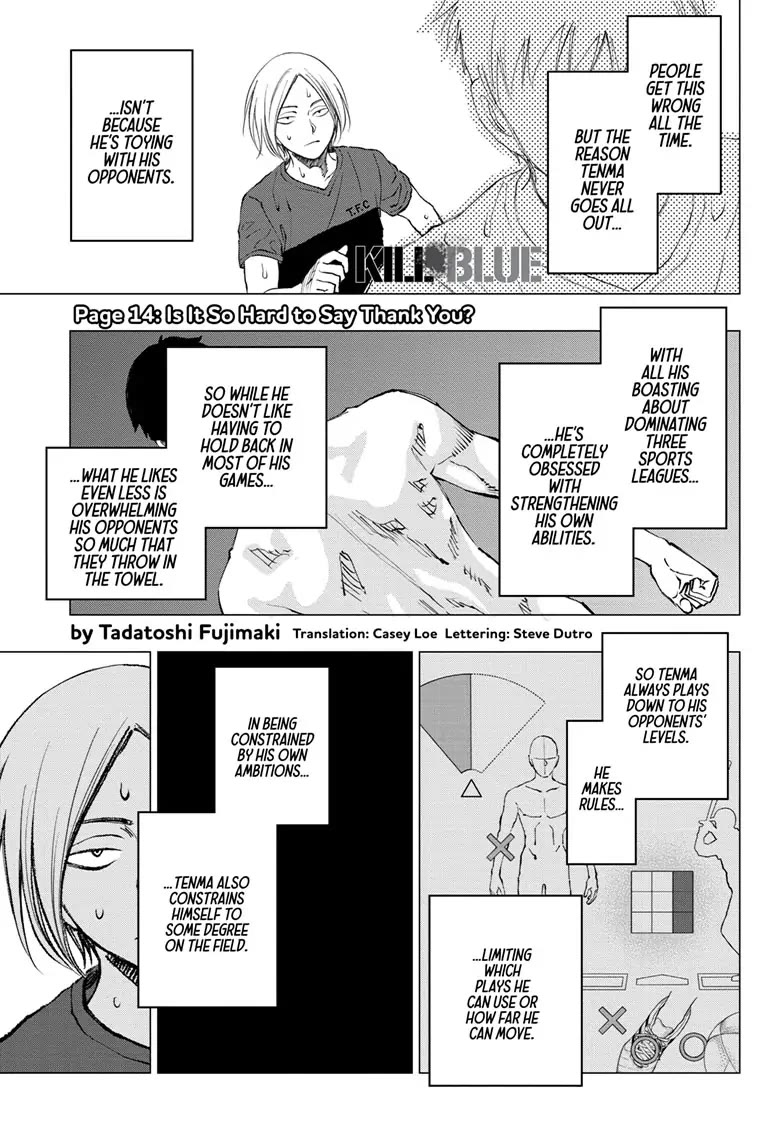 Kill Blue Chapter 14 page 1 - Chapter 14
