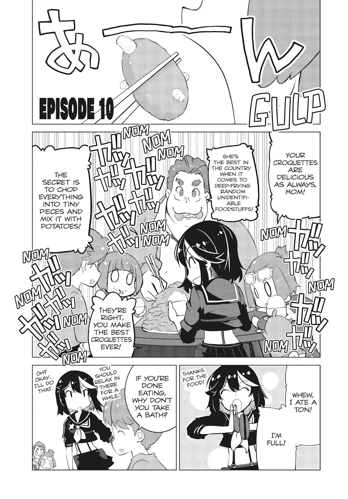 Kill la Kill Chapter 10 page 1 - Chapter 10: Episode 10