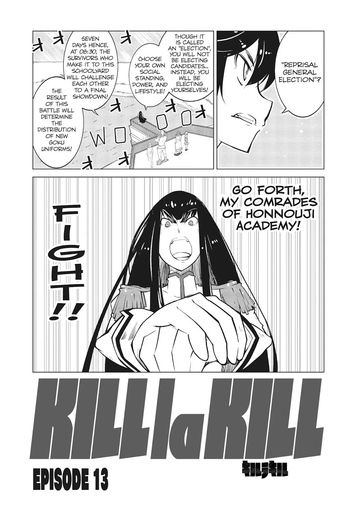 Kill la Kill Chapter 13 page 3 - Chapter 13: Episode 13