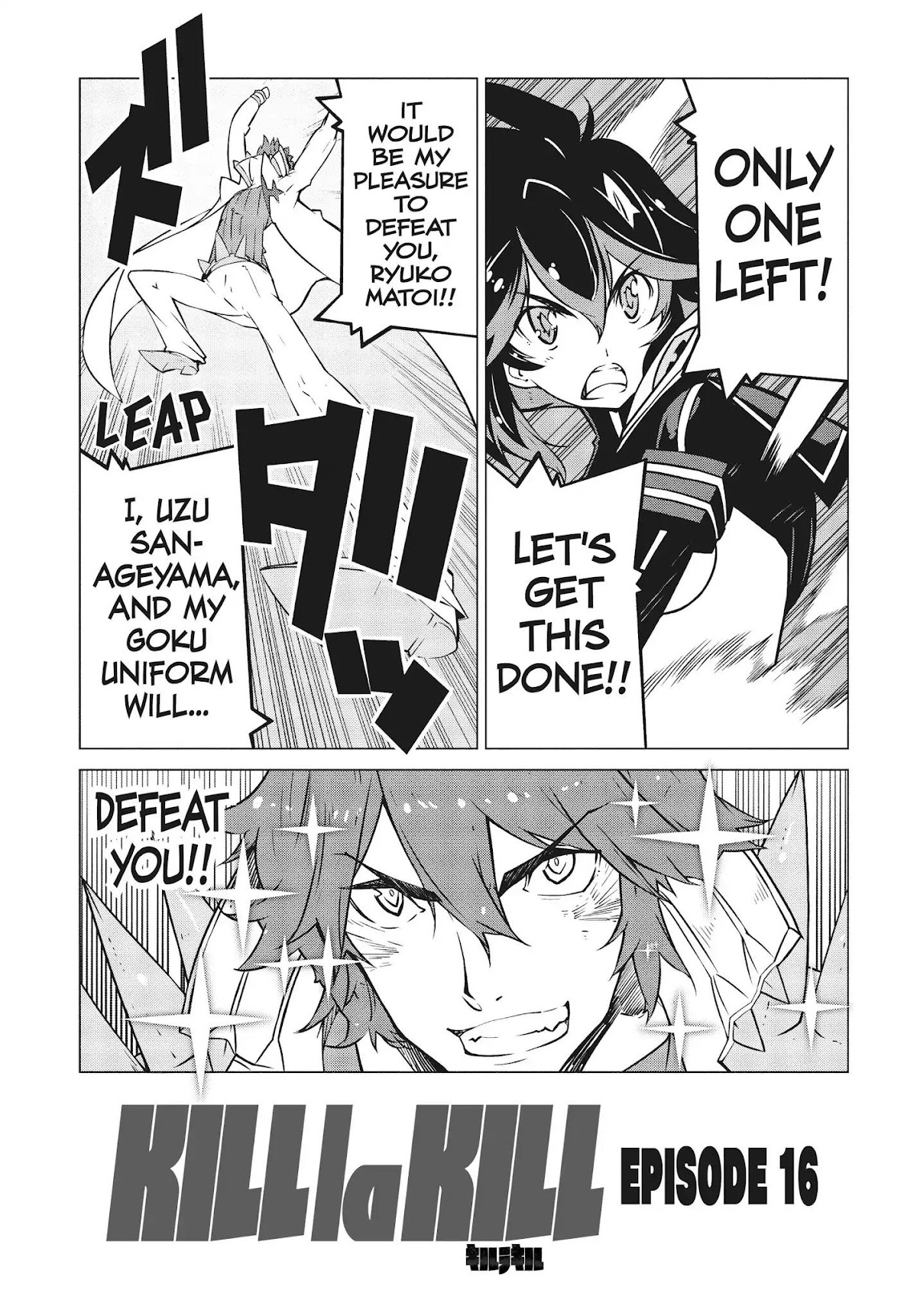 Kill la Kill Chapter 16 page 3 - Chapter 16: Episode 16