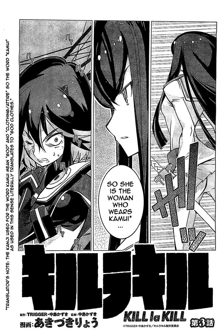 Kill la Kill Chapter 3 page 8 - Chapter 3