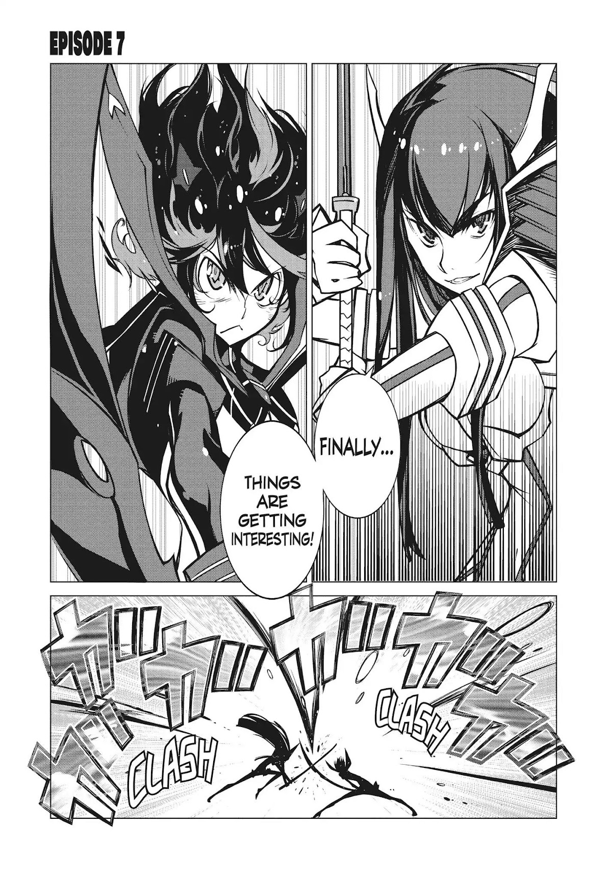 Kill la Kill Chapter 7 page 1 - Chapter 7: Episode 7