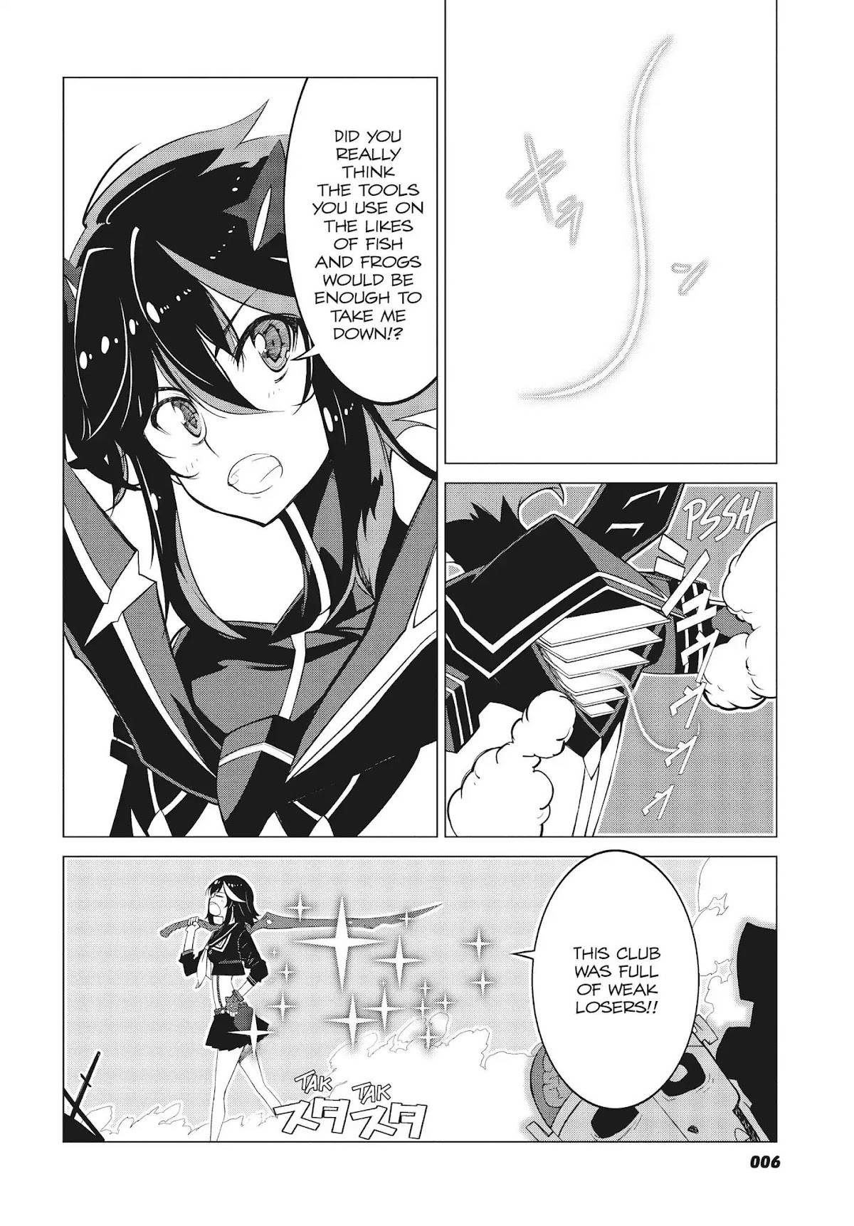Kill la Kill Chapter 8 page 6 - Chapter 8: Episode 8