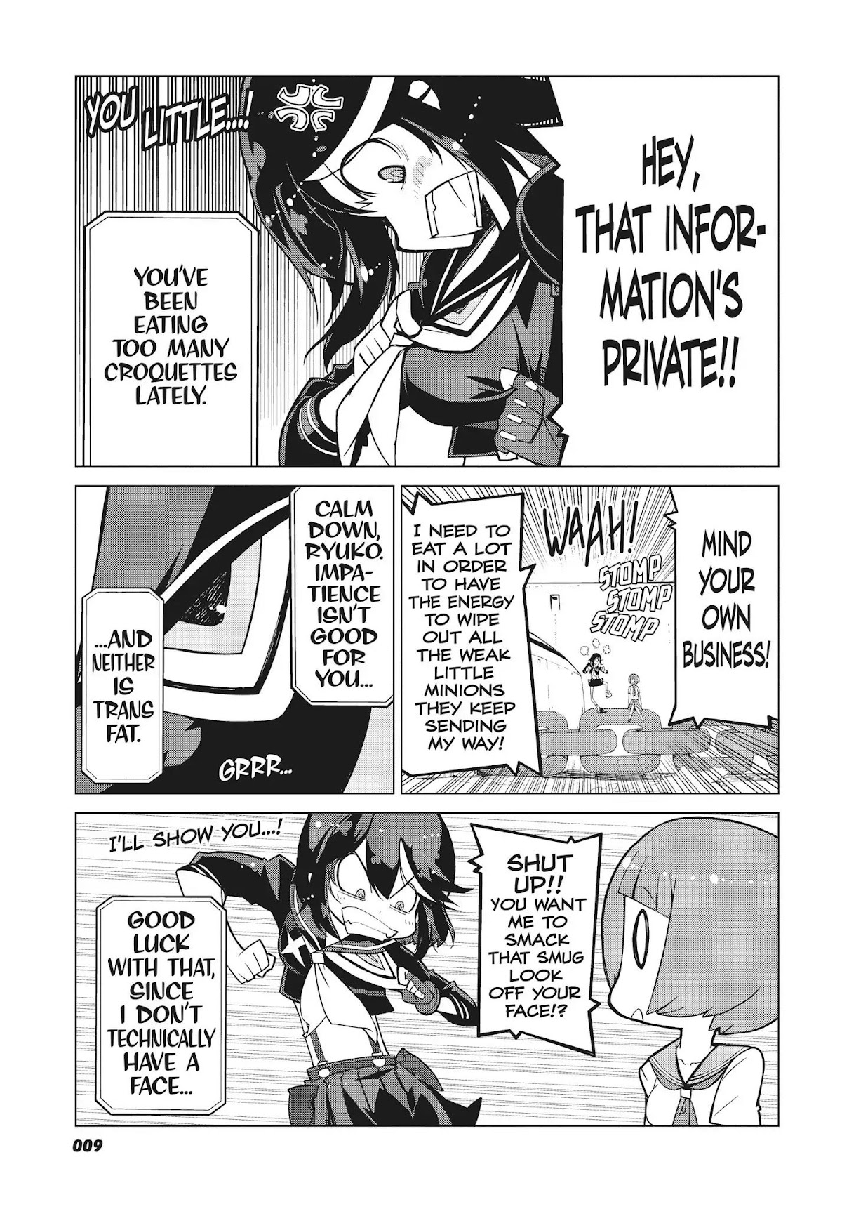 Kill la Kill Chapter 8 page 9 - Chapter 8: Episode 8
