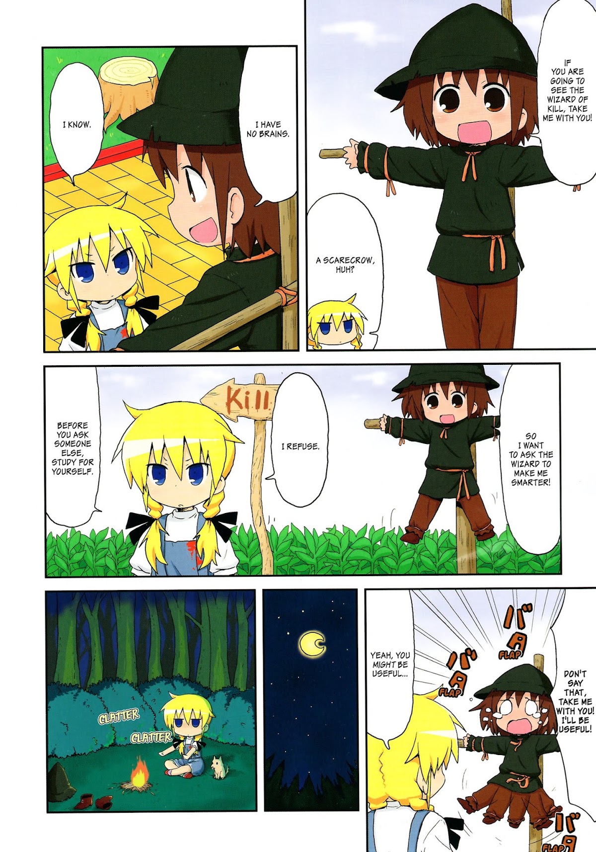 Kill Me Baby Chapter 80.5 page 11 - Chapter 80.5: Volume 7 Prologue: The Wonderful Wizard of Kill