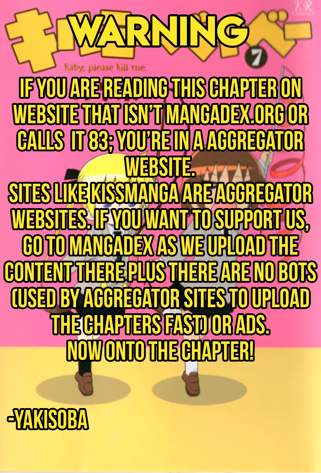 Kill Me Baby Chapter 81 page 1 - Chapter 81: Volume 7 Chapter 81 (2014-05)