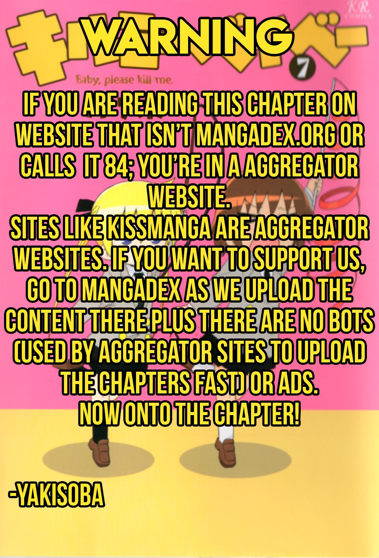 Kill Me Baby Chapter 82 page 1 - Chapter 82: Volume 7 Chapter 82 (2014-06)