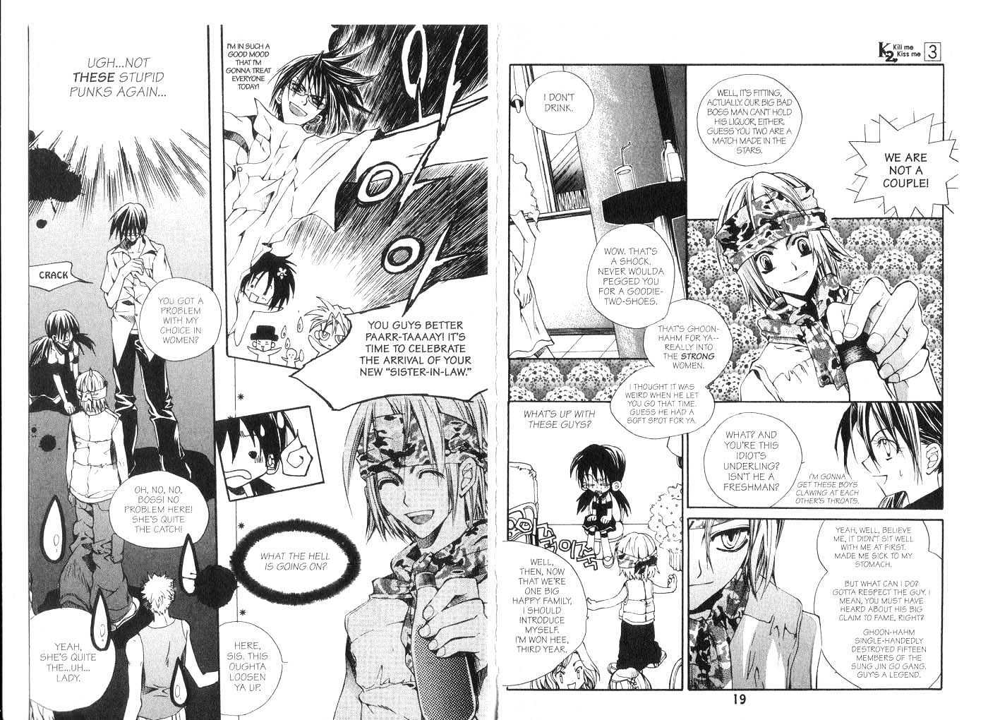 Kill Me Kiss Me Chapter 3.0 page 10 - Vol.03 Chapter 0